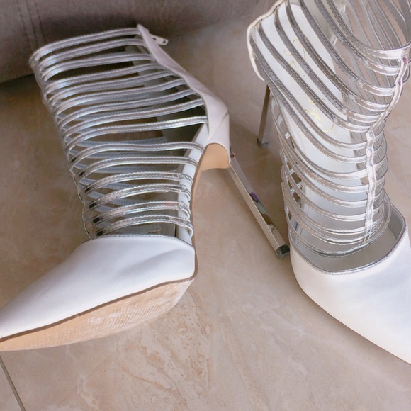 Barnes Strappy Stiletto Pump by Privileged Shoes. - Picture 6 of 8